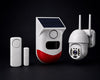 Kit Escudo Perimetral – Alarma Solar + Cámara Exterior + Alarma de Impacto